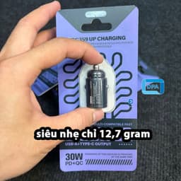 Cốc/ Củ sạc xe ô tô Bluetooth 48W Remax CC02 và 30W Xe Ô TÔ Remax RCC359 Có Quai Xách 9