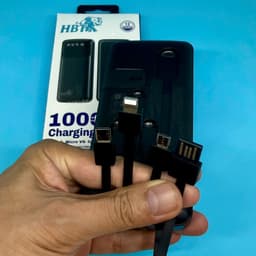 Pin dự phòng sạc nhanh 2.4A HBT-010 10.000mah và Wekome WP-101 10.000mAh 2