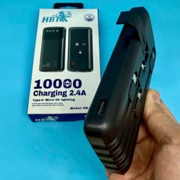 Pin dự phòng sạc nhanh 2.4A HBT-010 10.000mah và Wekome WP-101 10.000mAh 5