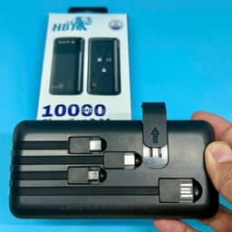 Pin dự phòng sạc nhanh 2.4A HBT-010 10.000mah và Wekome WP-101 10.000mAh 6