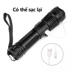 Đèn Pin Cầm Tay Siêu Sáng S39 và Đèn 6 Chức Năng Sử Dụng Tiện Lợi Có LEd % Pin 1138 6