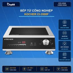 Bếp từ công nghiệp KOCHER CI-3500F|Cam kết chính hãng 2