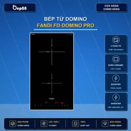 Bếp từ dọc FANDI PRO | Bếp từ domino | Inverter tiết kiệm điện | Bảo hành 3 năm 1