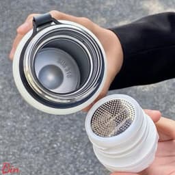 Bình giữ nhiệt inox 316 hoạ tiết hoa trà 800ml/ 600ml và Set Bình Giữ Nhiệt + 2 Ly Cách Nhiệt Vacuum Flask 500ml 7