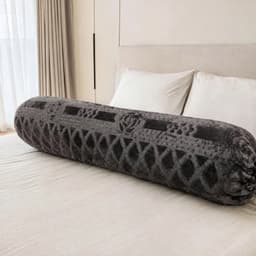 Vỏ Gối Ôm Nỉ Nhung COCO 35x100cm Dây Rút 2 Đầu Màu Đỏ Mận, Mềm Mịn Ấm Áp, Nhiều Màu Lựa Chọn 2