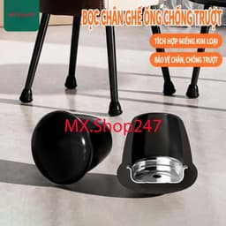 (Loại tốt) Bọc chân ghế chống trượt, chống rách. 1