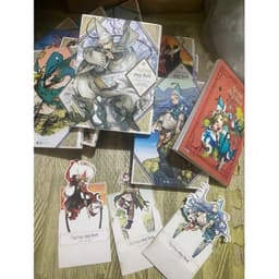 (+3standee) Bộ 12q vở xưởng phép thuật tập 1-12 kèm phụ kiện 2