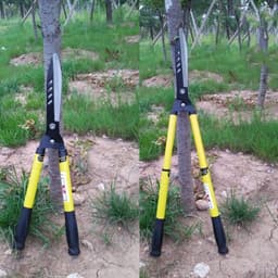 Kéo cắt tỉa cành cây cây cảnh hàng rào thép SK5 tăng giảm chiều dài cán vàng tối đa 75cm 5