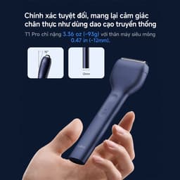 [Livestream] Máy Cạo Râu Điện Laifen T1 Pro Giftbox Nhỏ Gọn Tiện Mang Theo, Pin 120 Phút, Sạc Nhanh Type-C 4
