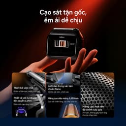 Máy Cạo Râu Laifen P3 & T1 Pro Cạo Khô và Nước, IPX7, Động Cơ Mạnh Mẽ, Bảo Hành 2 Năm 5