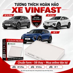 Lọc Gió Điều Hòa VinFast VF6 Eco VF6 Plus VF7 Mã BIN70036018 – Màng Lọc Cabin Vinfast VF7 Thay Thế 2