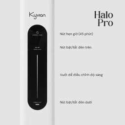 Kyvian Đèn Sàn Làm Việc Bảo Vệ Mắt Halo Pro 60W 3986 Lumen CRI 98 Đèn Cây Đứng 2 Vùng Ánh Sáng Độc Lập by Velix 4