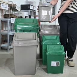 Thùng Rác Nhựa Việt Nhật Nắp Lật 5318, Sọt Rác Mini Để Phòng Ngủ Bàn Làm Việc Nhà Vệ Sinh - TADAHOME 7