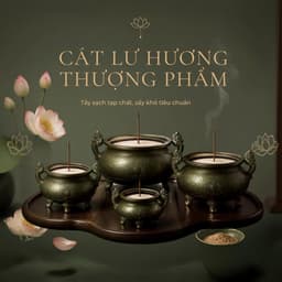 Cát Kim Sa Trắng Tinh Khiết Thay Bát Hương Lư Hương Trang Nghiêm Sang Trọng Ấm Cúng 1