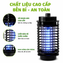 Đèn Bắt Muỗi Killer Nhật Bản Ánh Sáng Xanh UV Diệt Muỗi Côn Trùng Hiệu Quả Tiết Kiệm Điện GD391 7