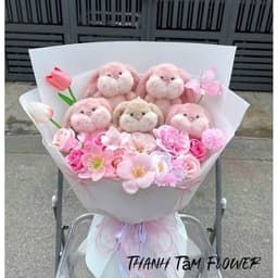 Gấu Bông Thỏ Béo Phúng Phính 4