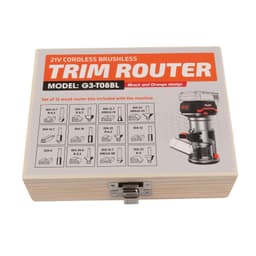 [Tặng Phụ Kiện] Thân máy phay gỗ dùng pin HUKAN G3-T08BL, Chỉnh tốc 6 cấp siêu mạnh 30.000v/p 4