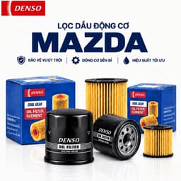 [HOẢ TỐC]  Lọc Dầu Động Cơ Xe MAZDA hàng DENSO Chính Hãng – Lọc Nhớt Ô Tô Cho Nhiều Dòng Xe 1