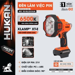 Thân Bóng Đèn LED XLAMP HUKAN G2-SLL2233LM Độ Sáng 6500k 4 Chế Độ Sáng - Chân Pin Phổ Thông 1