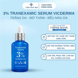 Serum Tranexamic 3% VICDERMA Trắng Da, Mờ Thâm Nám, Chống Lão Hoá 50ML 1