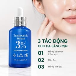 Serum Tranexamic 3% VICDERMA Trắng Da, Mờ Thâm Nám, Chống Lão Hoá 50ML 3