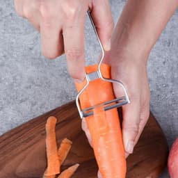 Nạo Rau Củ Quả 2 Lưỡi Cao Cấp Thép Không Gỉ Siêu Sắc Chống Rỉ Sét - Đa Năng Gọt Vỏ Nhanh Tiện Dụng Cho Nhà Bếp Gia Đình 2
