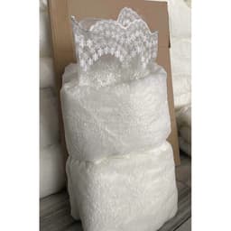 Vải ren hot trend dùng bó hoa sáp, hoa tươi 3