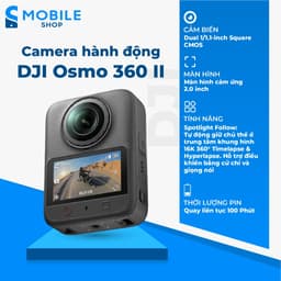 Camera hành động DJI Osmo 360 II Standard Combo Chính Hãng 1