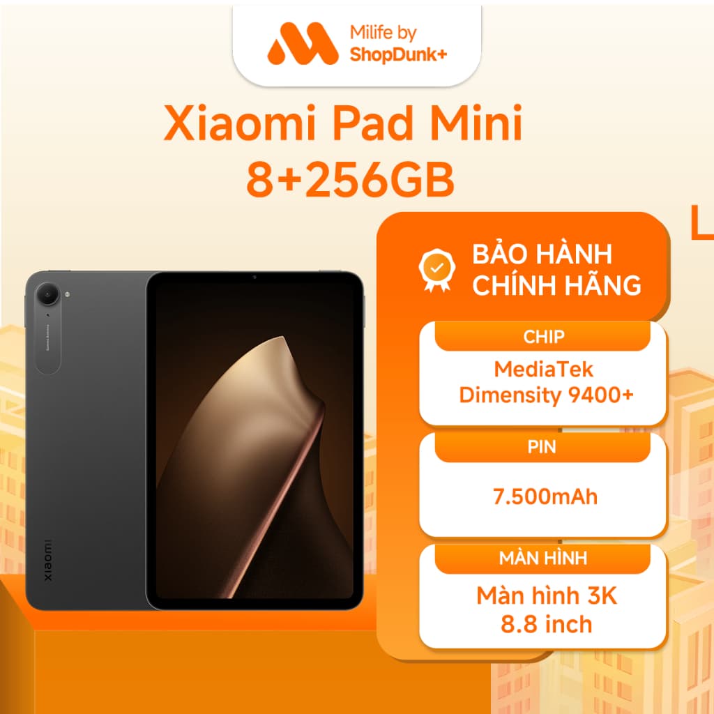 Xiaomi Pad Mini 8+256GB Chính Hãng BH 18 Tháng