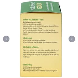 (Chính hãng) HỘP 100 VIÊN UỐNG NATURENZ GOLD DHG PHARMA HỖ TRỢ GIẢM TRIỆU CHỨNG VIÊM GAN, BẢO VỆ GAN HIỆU QUẢ 5