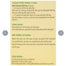 (Chính hãng) HỘP 100 VIÊN UỐNG NATURENZ GOLD DHG PHARMA HỖ TRỢ GIẢM TRIỆU CHỨNG VIÊM GAN, BẢO VỆ GAN HIỆU QUẢ 4