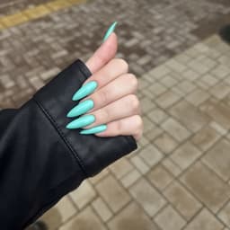 Móng Úp Xanh Tiffany Hot Trend Basic Sơn Trơn | Nail Box Handmade Thủ Công Tặng Kèm Dụng Cụ – Mellow Nailbox 1