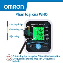 Máy đo Huyết Áp tại nhà của Nhật Bản HEM-6677 An toàn- Chính xác- Tiện ích 3