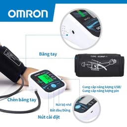 Máy đo Huyết Áp tại nhà của Nhật Bản HEM-6677 An toàn- Chính xác- Tiện ích 7