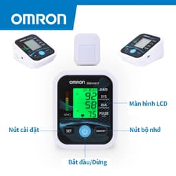Máy đo Huyết Áp tại nhà của Nhật Bản HEM-6677 An toàn- Chính xác- Tiện ích 6
