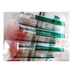 Hộp 100 Cây Bơm Tiêm Insulin U-100 VIKIMCO 1ml Kim 30Gx1/2 Chất Lượng cao 2
