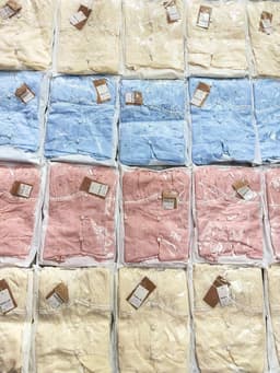 Set váy dài, Set chất Cotton Thêu Hoa áo cổ vuông tay bồng phối chân váy dáng đuôi cá dài thanh lịch 8