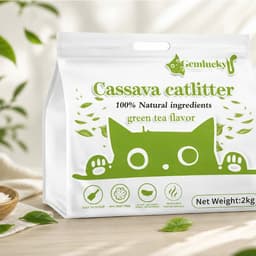 "Combo 4 gói Cát Sắn Gemlucky: Siêu Thấm Hút, Khử Mùi, Không Bụi – Giải Pháp Rẻ Tiết Kiệm Cho Mèo!" 5