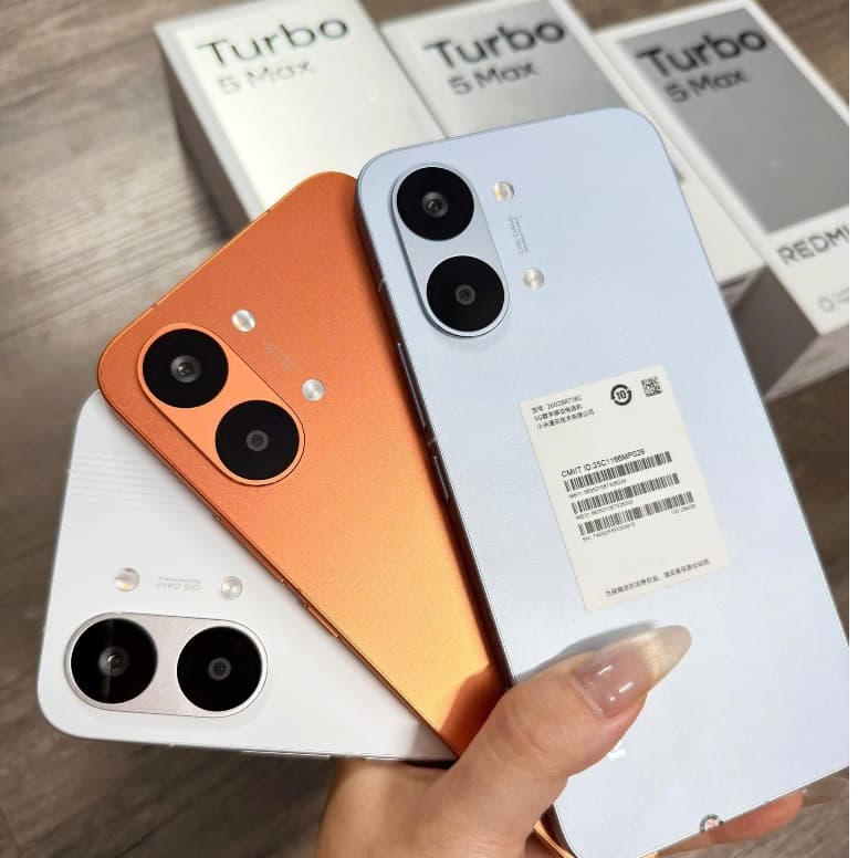Điện thoại Turbo 5 Max new seal 12/256gb