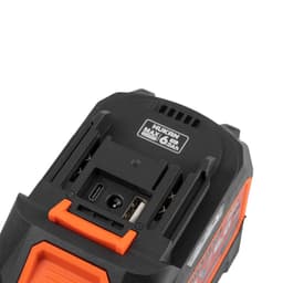 1 Pin 20 Cell Hukan G1-BEL6020-P6 21V 6Ah - Mạch 4 Mofet - Chân Pin M21 Tích Hợp 2 Đèn LED - Cổng Sạc USB, TYPE C 8