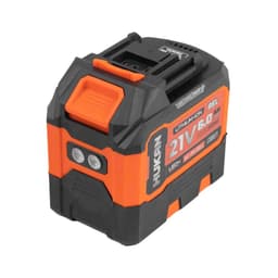 1 Pin 20 Cell Hukan G1-BEL6020-P6 21V 6Ah - Mạch 4 Mofet - Chân Pin M21 Tích Hợp 2 Đèn LED - Cổng Sạc USB, TYPE C 5