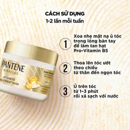 Kem Ủ Tóc Pantene Miracles Intensive Treatment Mask 300ml 5