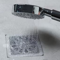 COMBO 50 Miếng Dán Chống Tắc Nghẽn Cống Thoát Nước 10x10cm - Miếng Lưới Lọc Rác Chống Tắc Cống 5