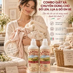 NƯỚC GIẶT XẢ CHUYÊN DÙNG CHO ĐỒ LEN, LỤA & ĐỒ EM BÉ  DỊU NHẸ HÔM NAY, BỀN ĐẸP DÀI LÂU 3