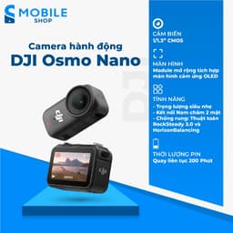 Camera hành động DJI Osmo Nano 4K 64GB/128GB Chính Hãng 1