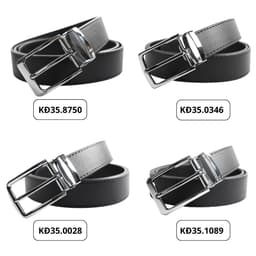 Thắt lưng nam nữ bản nhỏ 2,5cm và 3cm, thắt lưng khóa vuông chất liệu Titan cao cấp ST 8