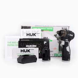 Máy Chuyên Vít Có Búa HUKAN G3-V180LUX 180Nm - Pin Xả Cao 15C - Chức Năng Tạo Xung Thông Minh 2