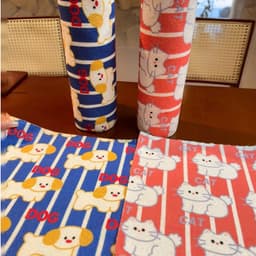 🐶🐱 CUỘN 20 KHĂN LAU ĐA NĂNG – HOẠ TIẾT CHÓ MÈO CUTE 🐱🐶 A2TI6 6