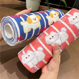 🐶🐱 CUỘN 20 KHĂN LAU ĐA NĂNG – HOẠ TIẾT CHÓ MÈO CUTE 🐱🐶 A2TI6 8