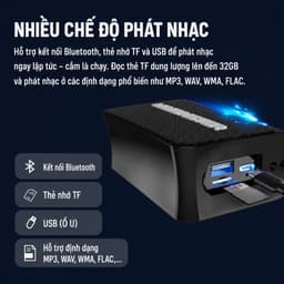 Loa Bluetooth di động MONSTER AIRROCK X902 - Âm thanh bùng nổ, nhỏ gọn tiện lợi 7